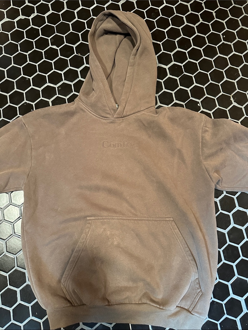 Comfrt brown hoodie